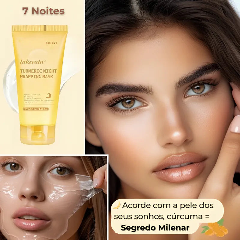 Máscara Coreana Peel-Off de Cúrcuma K.Beauty 2025