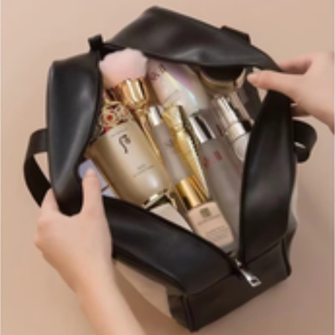 ClearBag Set™ – Kit com 3 Necessaires Transparentes Impermeáveis